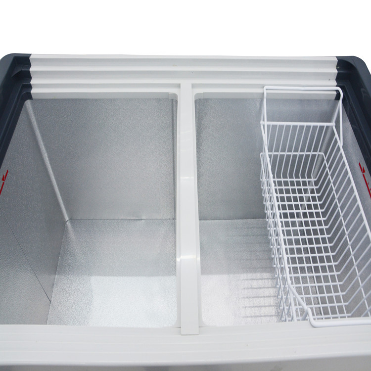Freezer Kaca Top Dada Dalam Untuk Tampilan Komersial